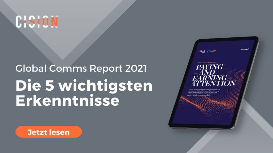 Die 5 wichtigsten Erkenntnisse aus dem Global Comms Report 2021